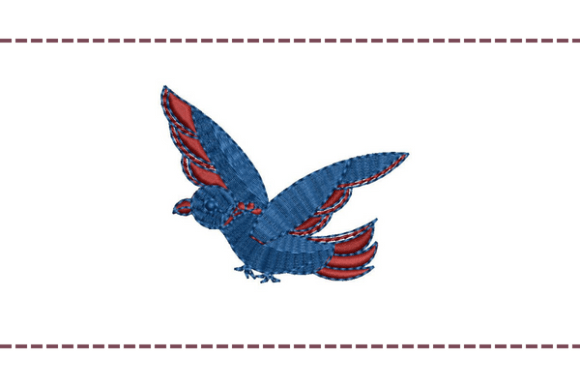 Bring Color and Creativity to Your Projects with a Vibrant Parrot Embroidery Design
