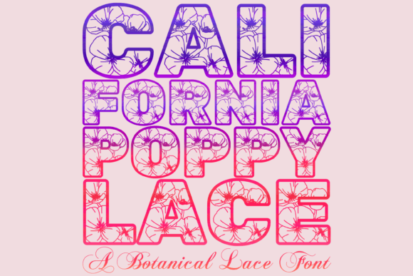 California Poppy Lace: Elevate Your Designs With Botanical Elegance