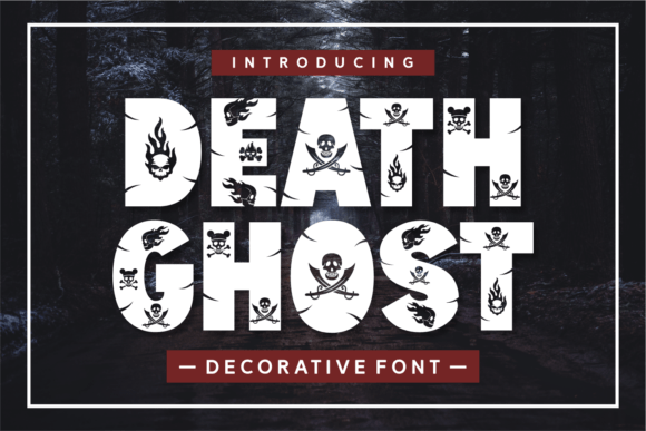 Death Ghost: A Bold and Spooky Font for Halloween and Beyond