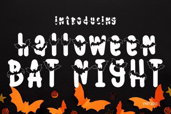 Embracing the Spooky Charm: A Comprehensive Guide to Using Bat Night Font in Creative Projects