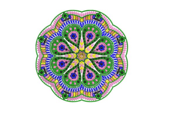 Enhancing Textiles with the Mandala Motif: A Creative and Stylish Embroidery Design