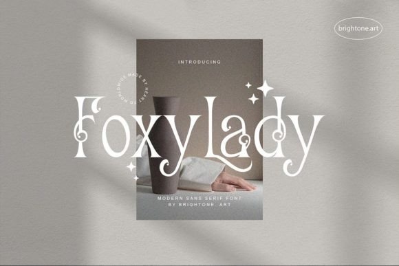 Foxy Lady: A Serif Font with a Decorative Edge for Modern Branding