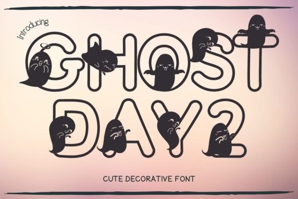 Ghost Day Two Font Evaluation