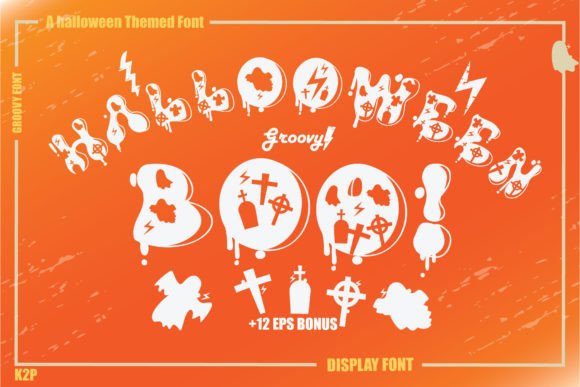 Groovy Halloween Boo: Spooky Design Made Simple