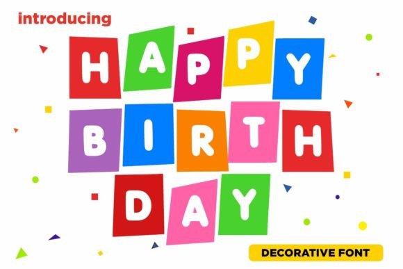 Happy Birth Day Font Review