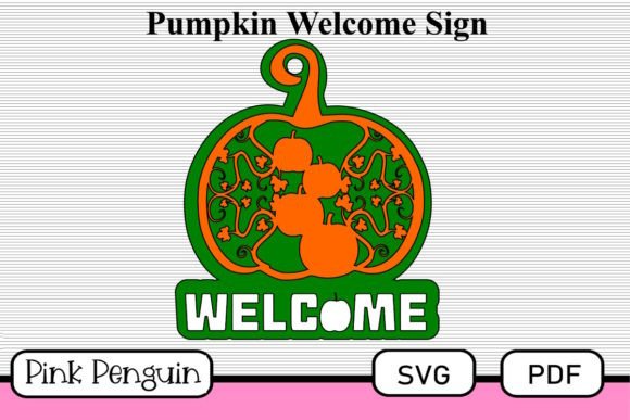 How to Use a Fall Welcome Pumpkin Doorhanger Sign SVG for Your Seasonal Decor