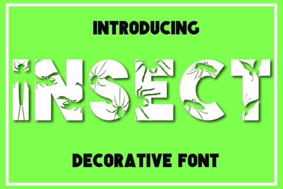 Insect: A Playful Typeface for Joyful Design Projects