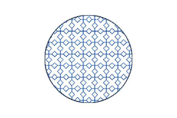 Japanese Sashiko Shape Circle: Evaluating the Intersection of Traditional Stitching and Modern Digital Embroidery