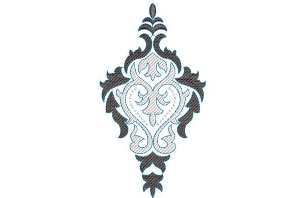 King Cushion Pillow Motif: A Luxurious Embroidery Design for Home and Craft Enthusiasts