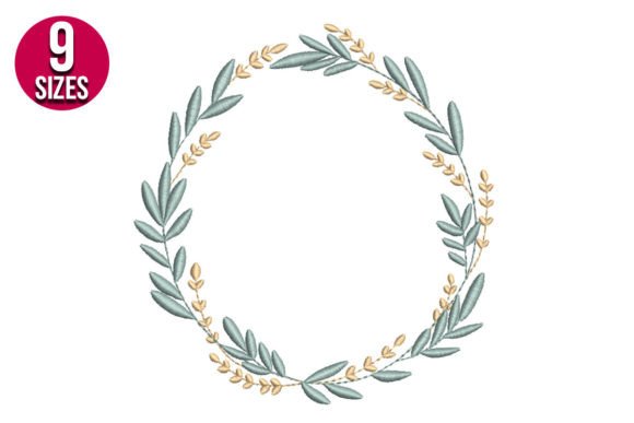 Leaf Wreath Embroidery Design: A Practical Evaluation for Home Decor and Textile Projects