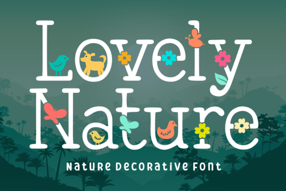 Lovely Nature: Integrating Whimsical Typography into Professional Design Workflows