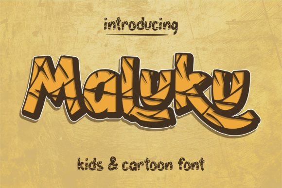 Maluku: A Fun and Friendly Decorative Font with Personality
