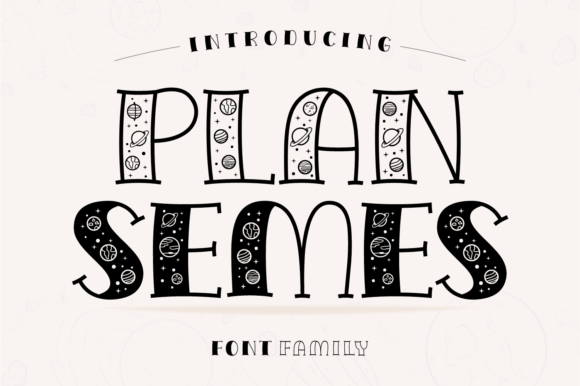 Plan Smes: A Playful Font for Creative Designs