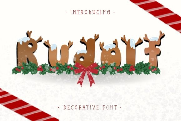 Rudolf: A Festive Font for Creative Projects