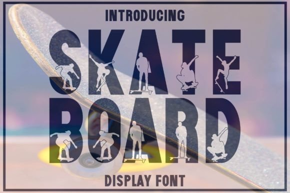 Skateboard: Elevating Visual Identity Through Bold Typography