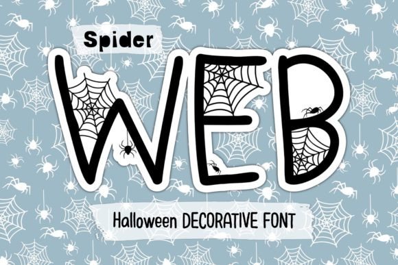 Spider Web: The Spooky Font for Creative Branding and Design