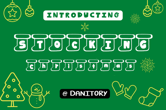 Stocking Christmas: A Festive Font for Modern Celebrations