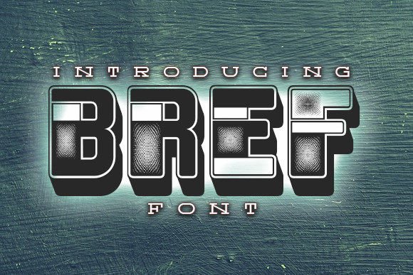 Strategic Typography: Leveraging Bref for High-Impact Visual Communication
