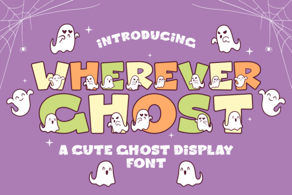 Wherever Ghost: Spooky Cute Typography for Seasonal Design