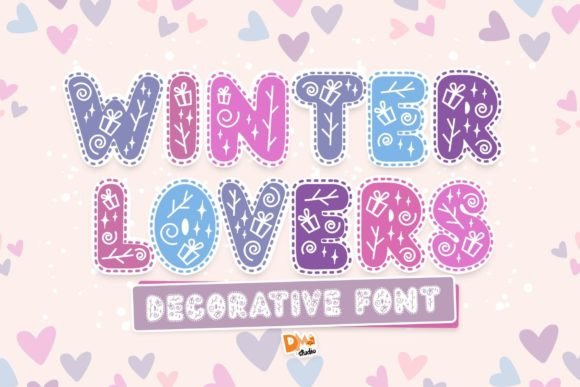 Winter Lovers: A Fun, Crafty Font for Modern Designs